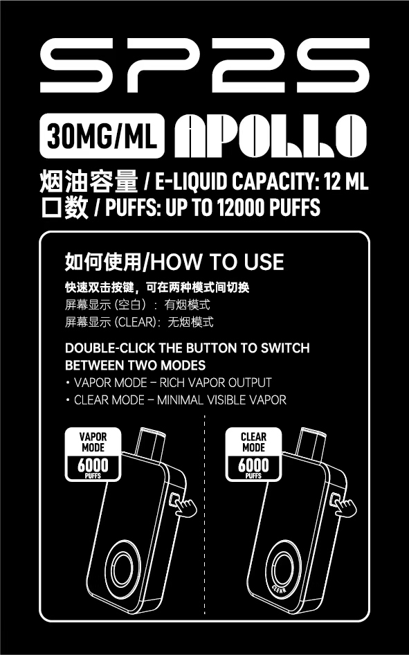 SP2S_Apollo___12000_-2 - ILIA 拓撲蒸汽台灣官網 | LANA 拉娜 RELX 悅刻 SP2S 主機煙彈